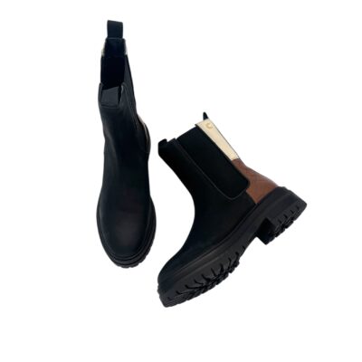 Copenhagen shoes: trendikkäät & naiselliset kolmiväriset chelsiet.