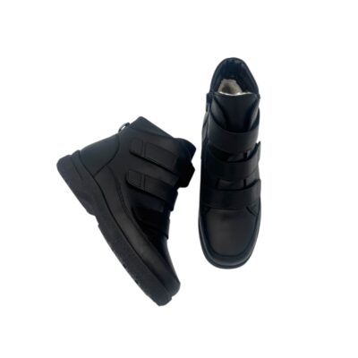 Avec shoe: huippu mukavat mustat laajalestiset tarra mokkasiinit.