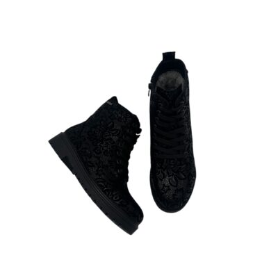 G-Comfort: ihanan lämpimät & vettäpitävät pitsikuvioiset mustat maiharit.