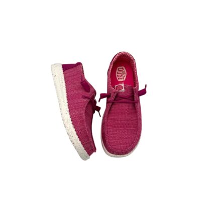 Hey Dude: super mukavat & kevyet pinkit kangaskengät