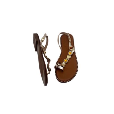 Oh! My Sandals - mielettömän upeat shampanjan sävyiset varvasväli sandaalit