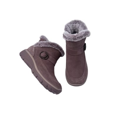 Skechers: kauniin vaaleat mokkanahkaiset slip-ins nilkkurit