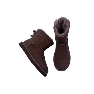 UGG: ihastuttavat pronssin sävyiset Mini Bailey Bow nilkkurit